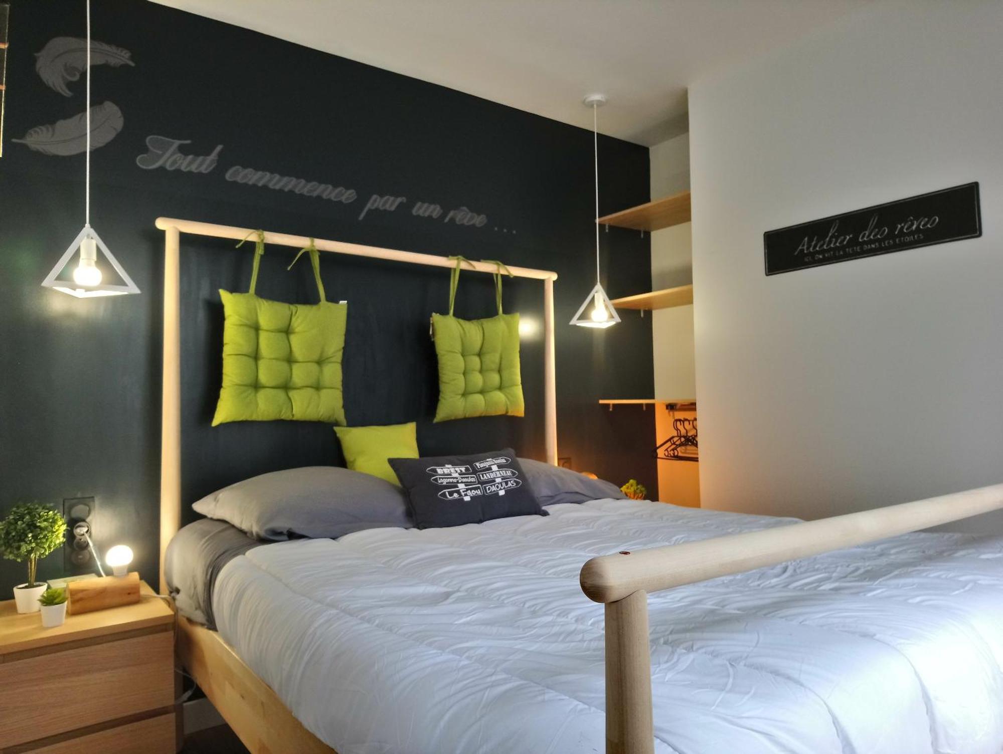Appart Cosy Brest Habitación foto